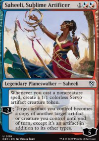 Saheeli, Sublime Artificer - Aetherdrift Commander Decks