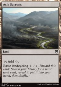 Ash Barrens - Aetherdrift Commander Decks