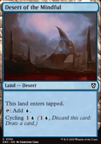 Desert of the Mindful - Aetherdrift Commander Decks