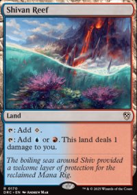 Shivan Reef - Aetherdrift Commander Decks