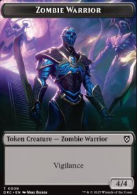 Zombie Warrior - Aetherdrift Commander Decks