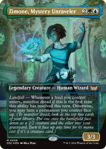 Zimone, Mystery Unraveler - Duskmourn House of Horrors: Commander Decks