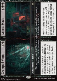 Cramped Vents / Access Maze - Duskmourn House of Horrors: Commander Decks