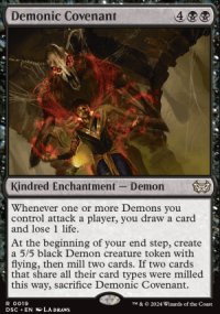 Demonic Covenant 1 - Duskmourn House of Horrors: Commander Decks