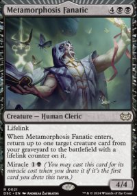 Metamorphosis Fanatic 1 - Duskmourn House of Horrors: Commander Decks