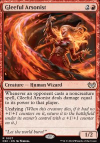 Gleeful Arsonist 1 - Duskmourn House of Horrors: Commander Decks