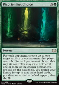 Disorienting Choice 1 - Duskmourn House of Horrors: Commander Decks