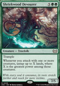 Shriekwood Devourer 1 - Duskmourn House of Horrors: Commander Decks