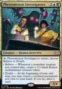 Phenomenon Investigators 1 - Duskmourn House of Horrors: Commander Decks