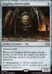 Giggling Skitterspike 1 - Duskmourn House of Horrors: Commander Decks