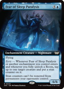 Fear of Sleep Paralysis 2 - Duskmourn House of Horrors: Commander Decks