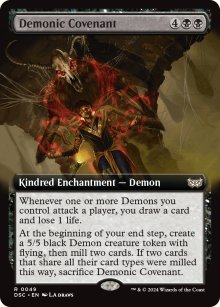 Demonic Covenant - Duskmourn House of Horrors: Commander Decks