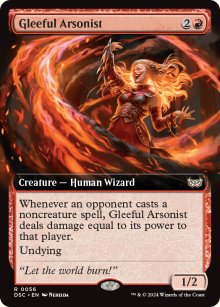 Gleeful Arsonist - Duskmourn House of Horrors: Commander Decks