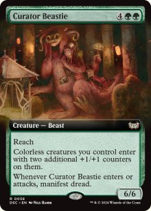 Curator Beastie - Duskmourn House of Horrors: Commander Decks