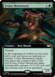 Ursine Monstrosity 2 - Duskmourn House of Horrors: Commander Decks