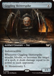 Giggling Skitterspike 2 - Duskmourn House of Horrors: Commander Decks