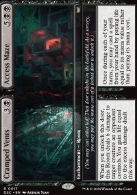 Cramped Vents / Access Maze - Duskmourn House of Horrors: Commander Decks