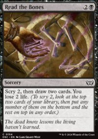 Read the Bones - Duskmourn House of Horrors: Commander Decks