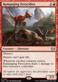 Rampaging Ferocidon - Duskmourn House of Horrors: Commander Decks