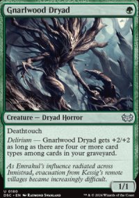 Gnarlwood Dryad - Duskmourn House of Horrors: Commander Decks