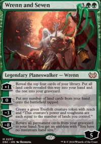 Wrenn and Seven - Duskmourn House of Horrors: Commander Decks