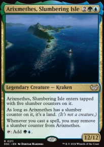 Arixmethes, Slumbering Isle - Duskmourn House of Horrors: Commander Decks