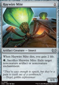 Haywire Mite - Duskmourn House of Horrors: Commander Decks