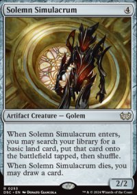 Solemn Simulacrum - Duskmourn House of Horrors: Commander Decks