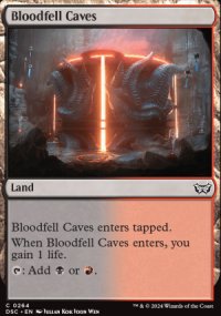 Bloodfell Caves - Duskmourn House of Horrors: Commander Decks