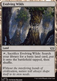 Evolving Wilds - Duskmourn House of Horrors: Commander Decks