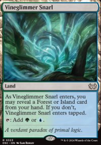 Vineglimmer Snarl - Duskmourn House of Horrors: Commander Decks