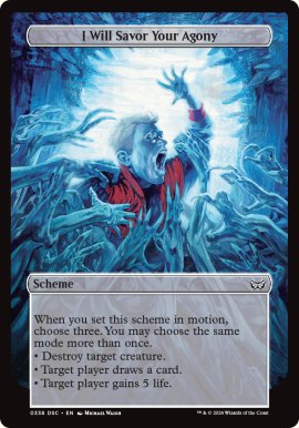 I Will Savor Your Agony - Duskmourn House of Horrors: Commander Decks