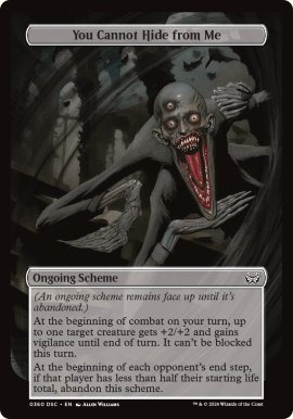 You Cannot Hide from Me - Duskmourn House of Horrors: Commander Decks