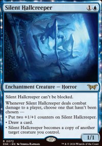 Silent Hallcreeper 1 - Duskmourn: House of Horrors