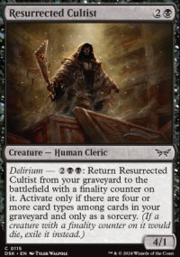 Resurrected Cultist - 