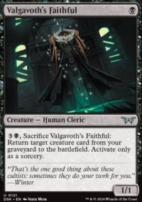 Valgavoth's Faithful 1 - Duskmourn: House of Horrors