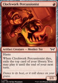 Clockwork Percussionist 1 - Duskmourn: House of Horrors