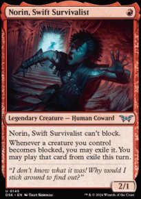 Norin, Swift Survivalist 1 - Duskmourn: House of Horrors