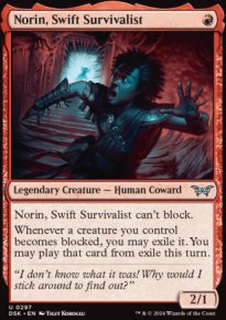 Norin, Swift Survivalist 2 - Duskmourn: House of Horrors