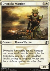 Dromoka Warrior - Dragons of Tarkir