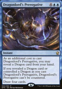 Dragonlord's Prerogative - Dragons of Tarkir