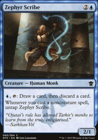 Zephyr Scribe - Dragons of Tarkir