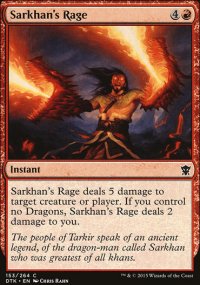 Sarkhan's Rage - Dragons of Tarkir