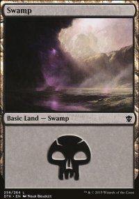 Swamp 1 - Dragons of Tarkir