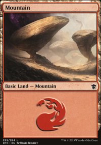 Mountain 1 - Dragons of Tarkir