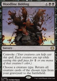 Bloodline Bidding 1 - Lorwyn Eclipsed