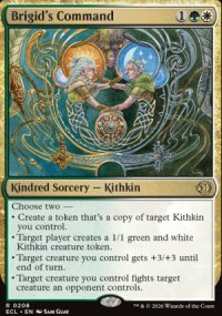 Brigid's Command 1 - Lorwyn Eclipsed