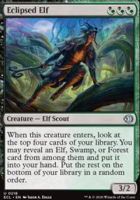 Eclipsed Elf 1 - Lorwyn Eclipsed