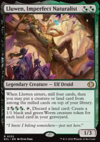Lluwen, Imperfect Naturalist 1 - Lorwyn Eclipsed