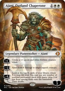 Ajani, Outland Chaperone 2 - Lorwyn Eclipsed